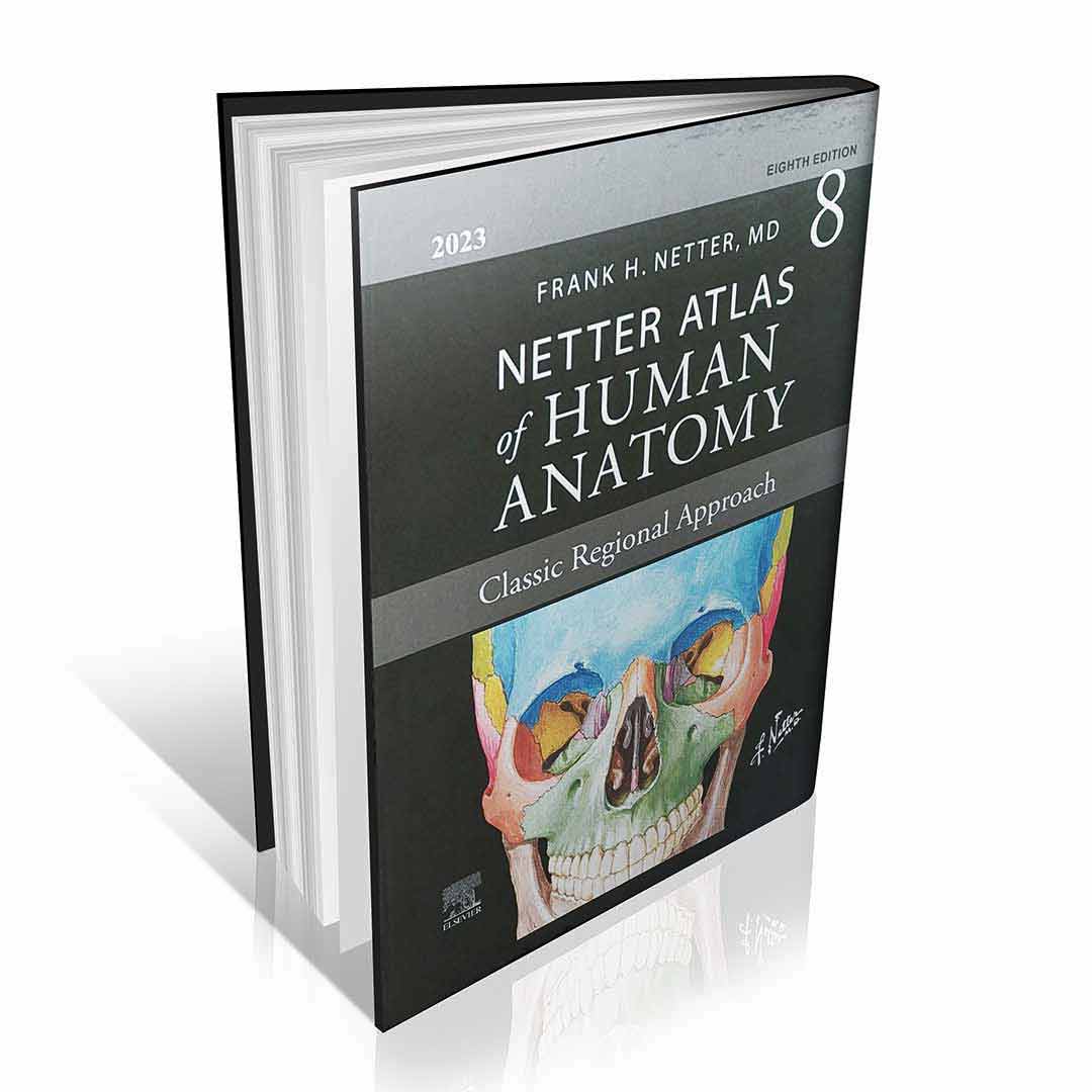 اطلس آناتومی نتر Atlas Of Human Anatomy Netter 2023 (همراه E_Appendix )